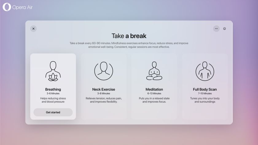 Opera unveils the world's first browser designed for mindfulness and digital well-being