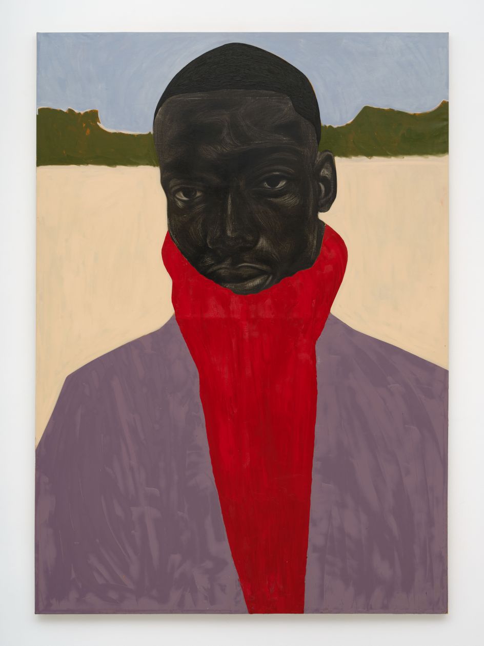 Beggar Paint Field II, 2022 © Collins Obijiaku. Courtesy of the artist and Roberts Projects Los Angeles, California; Photo – Paul Salveson