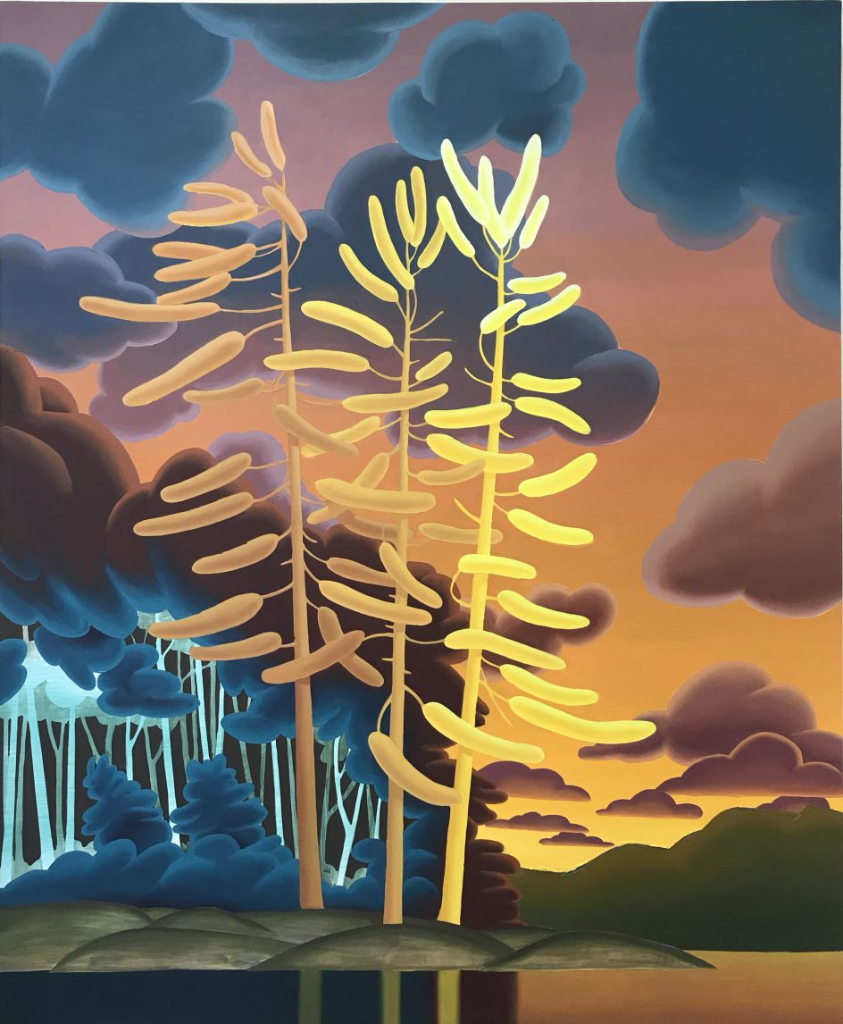 Three Seasons, 2020. Madeleine Bialke. Image courtesy of Huxley-Parlour Gallery