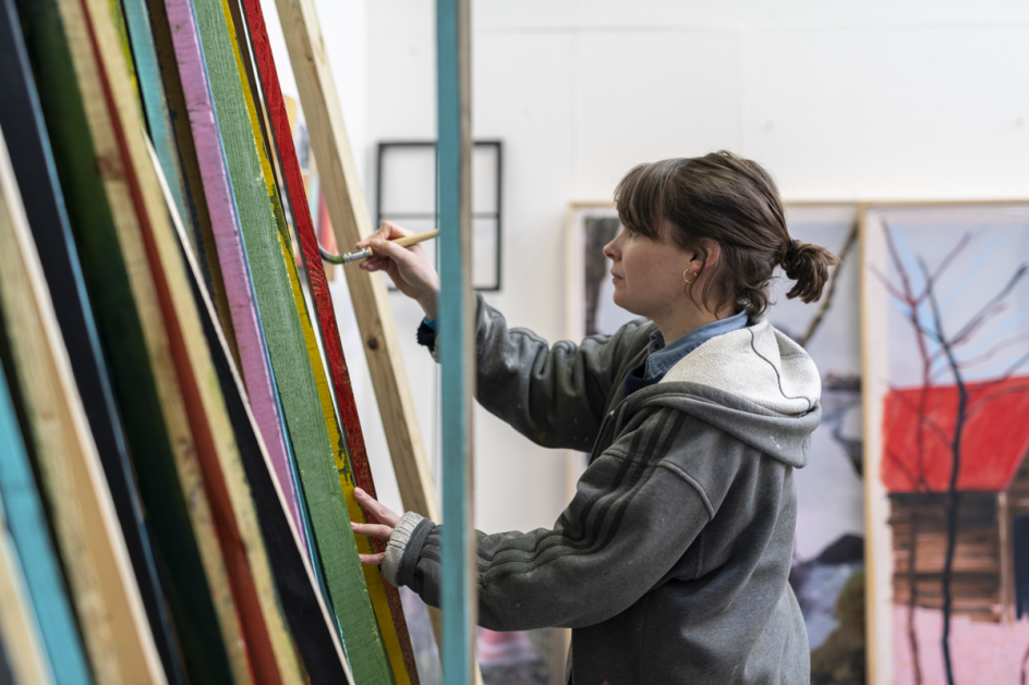 Alice Wilson's studio