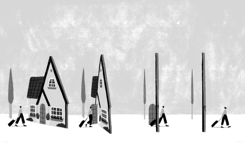 Illustrator Maya Ish-Shalom's silent book explores the elusive concept of belonging
