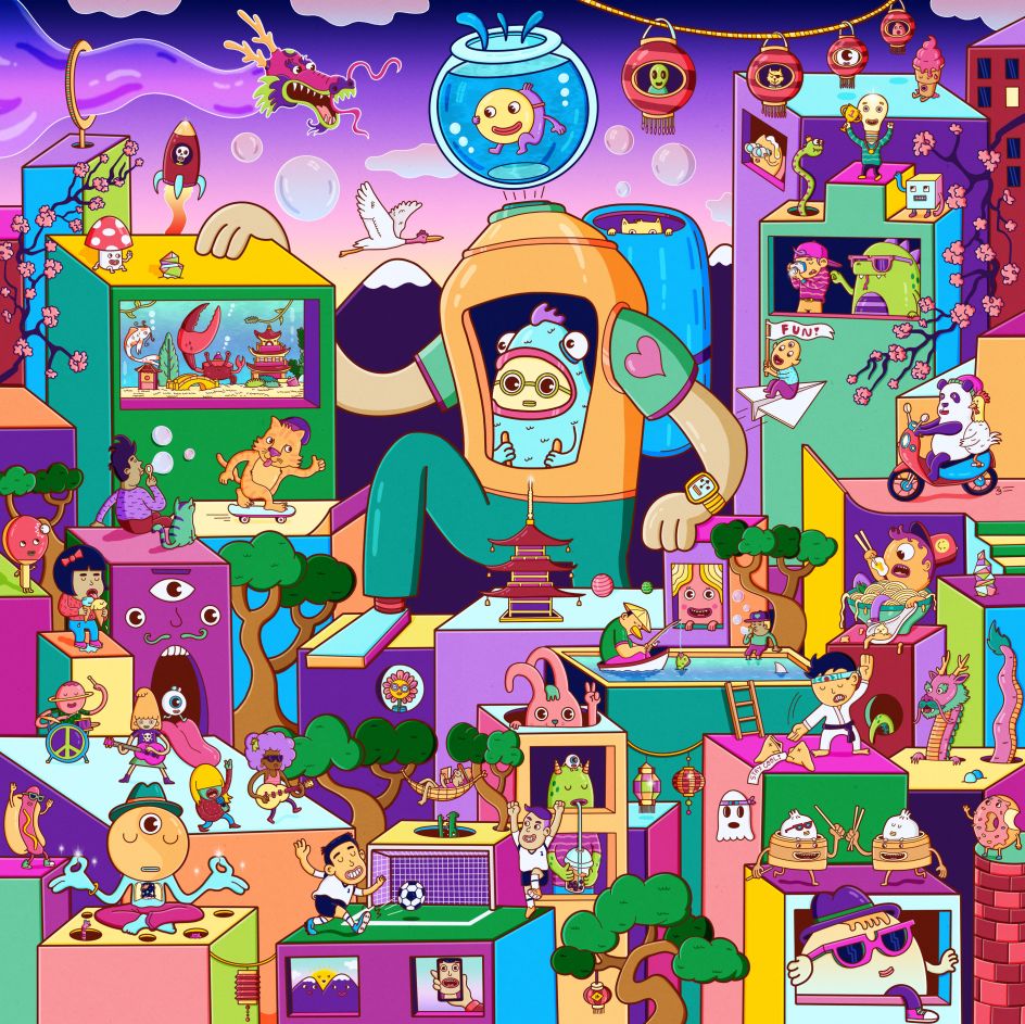 Bubble City © Daniel Sulzberg