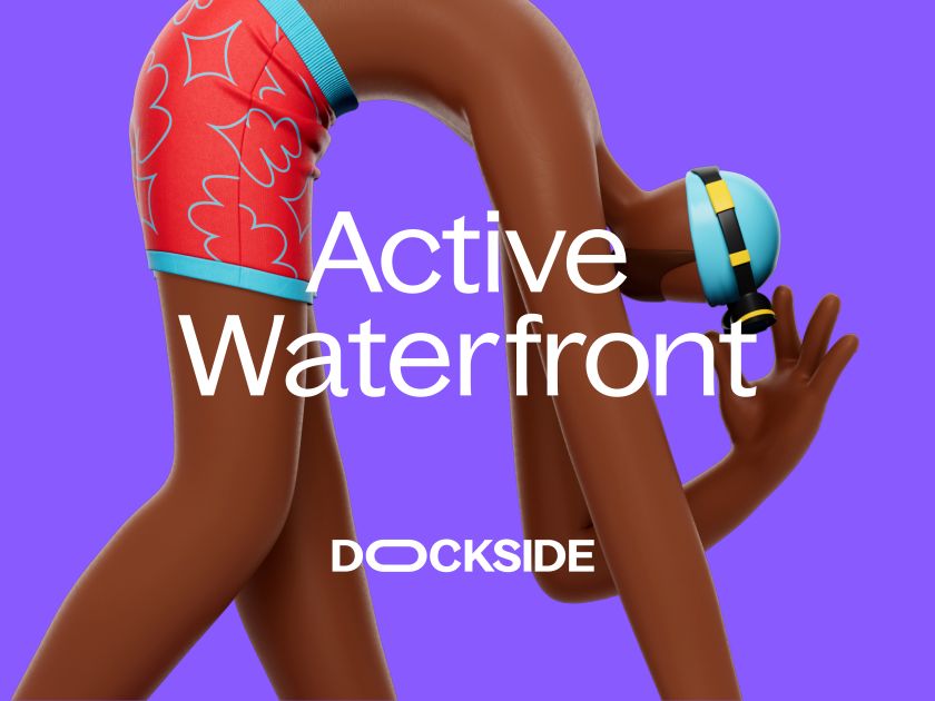 SomeOne designs an identity for Canada Water Dockside that encourages self discovery
