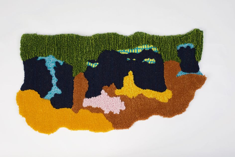 mixed-media designer Lily Jacobs' celebration of the Jurassic coast with innovative handcrafted techniques