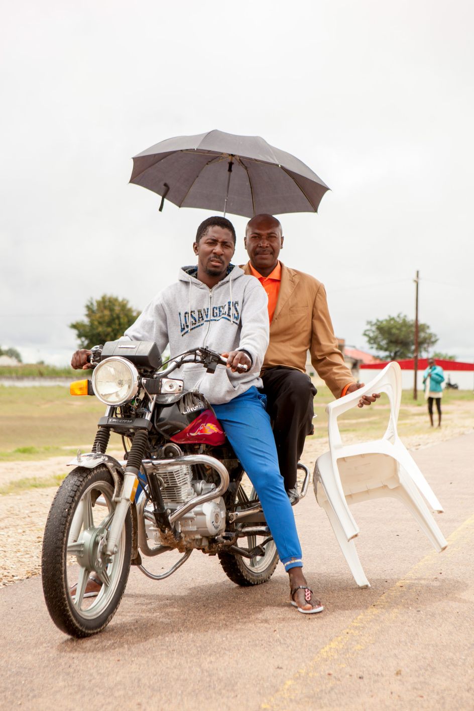 In the village of Chiulo, Cunene region, it is good to bring your own chair to go to mass