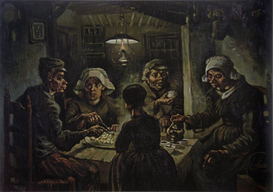Van Gogh's The Potato Eaters