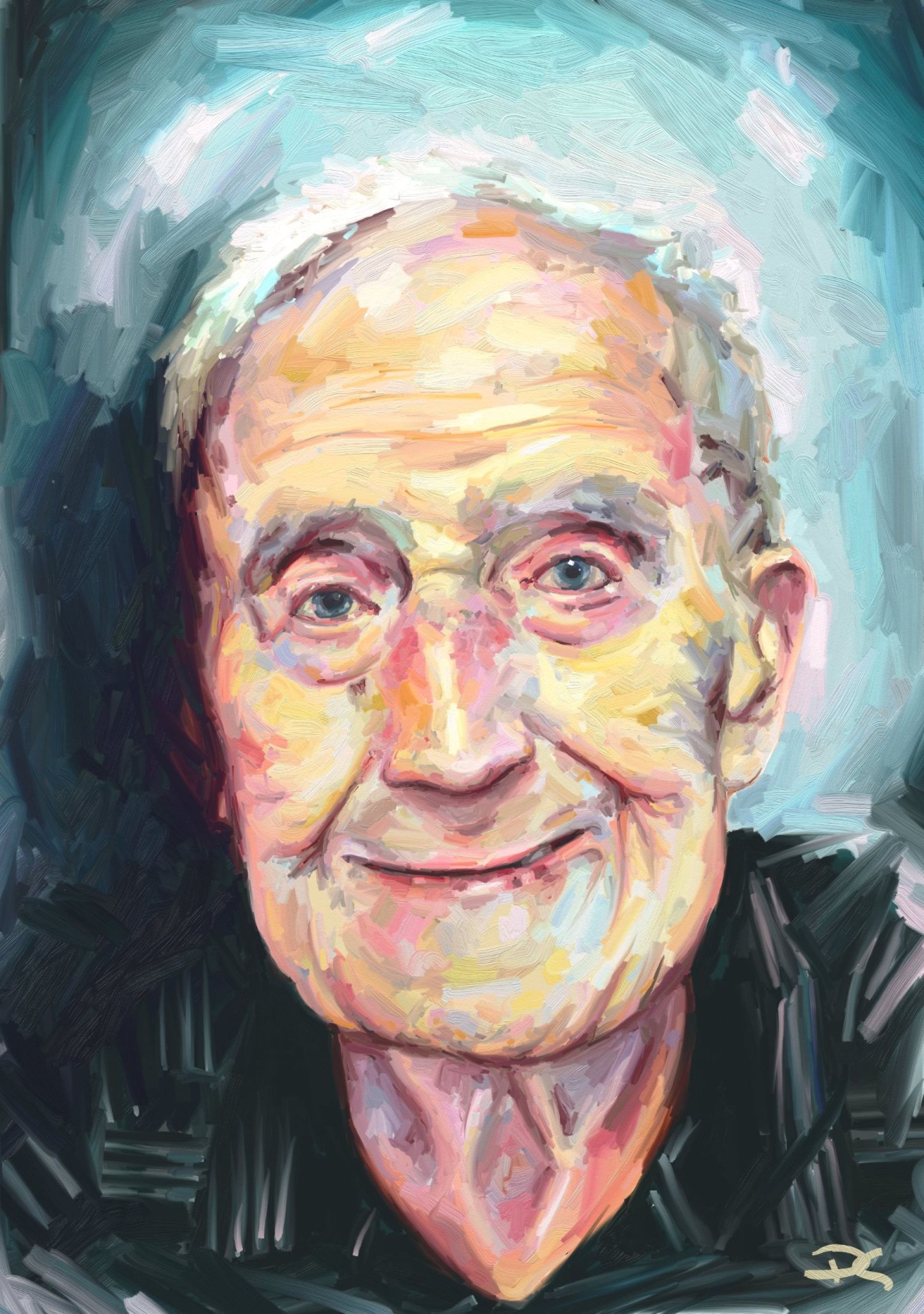 Digital artworks that look like oil paintings by Phil Galloway