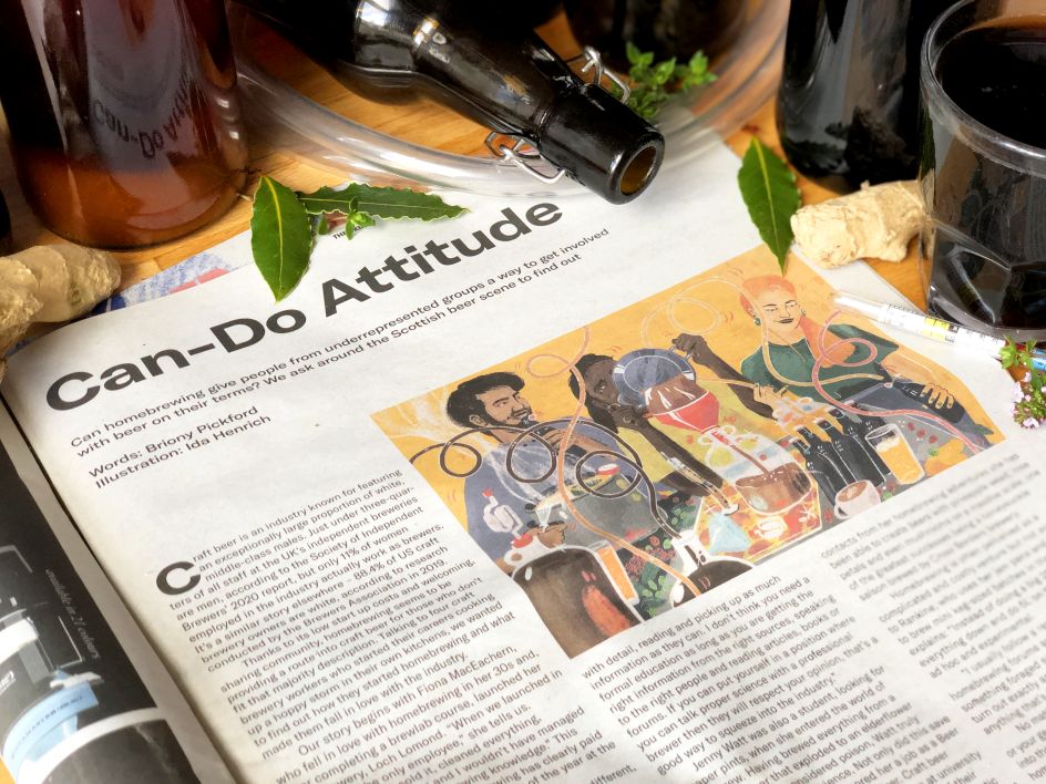 Illustration for The Skinny © Ida Henrich