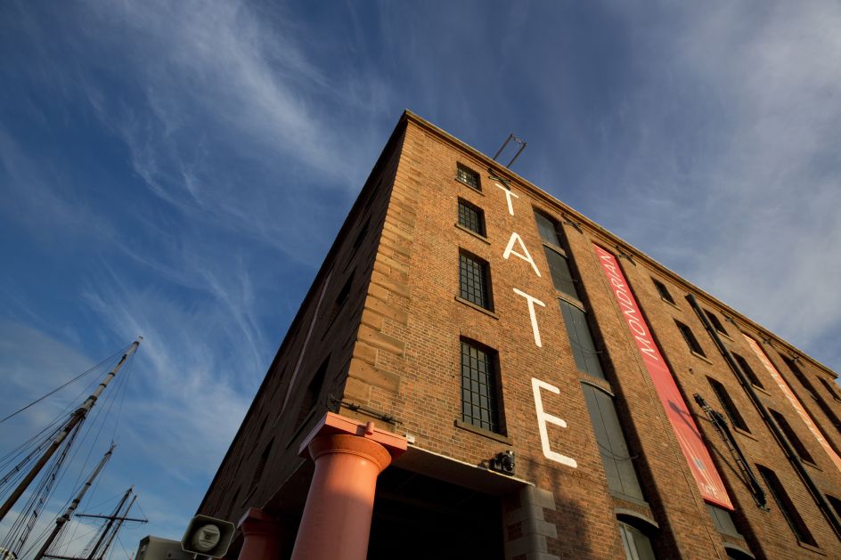 Tate Liverpool art gallery in the Albert Dock Area in Liverpool, Merseyside, UK. Image licensed via Adobe Stock / By Electric Egg Ltd.