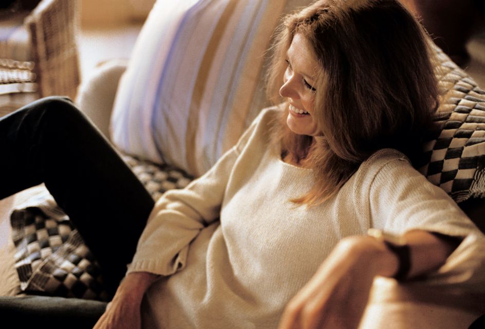 Gloria Steinem in East Hampton, New York in 1984 © Susan Wood