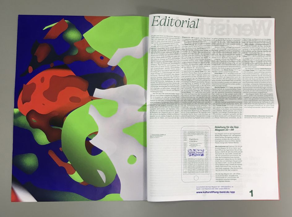Bureau Est, kulturstiftung des bundes - issue 33, 2019