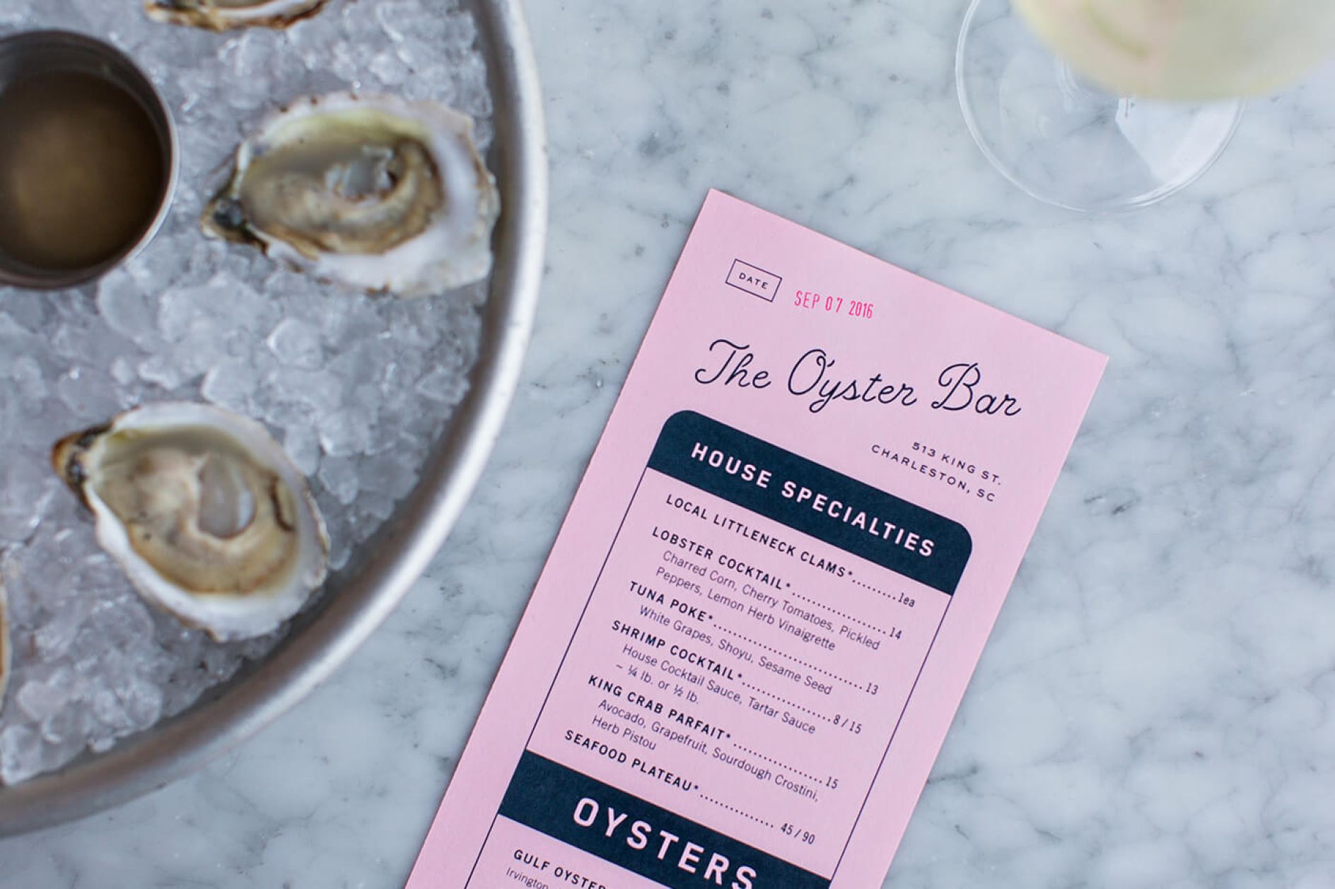 One & Other serves a new brand identity for The Darling restaurant