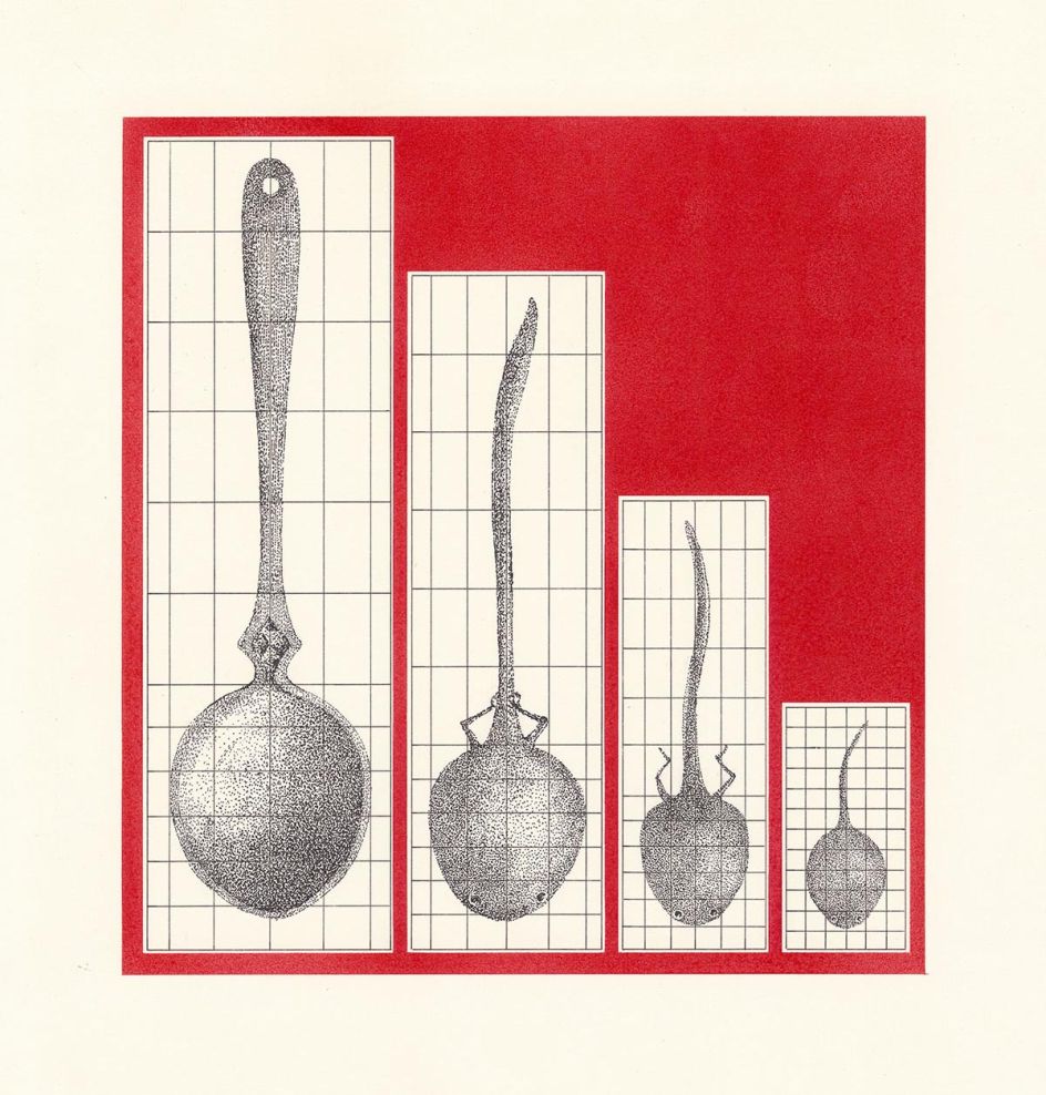 Ladle Tadpole (Otama) from 'Fantasy Workshop Picture Book' (Courtesy of Anno Art Museum, Tsuwano)