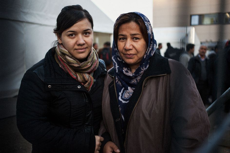 Naheed and her mother