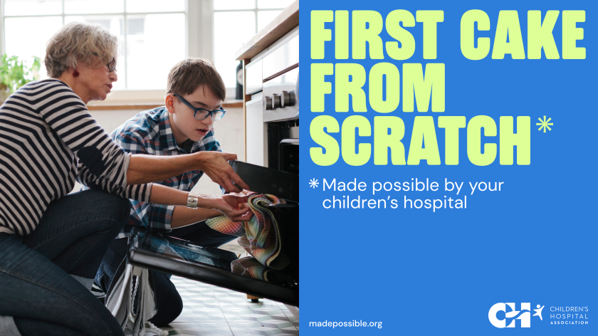 Team puts a positive twist on Children’s Hospital Association campaign