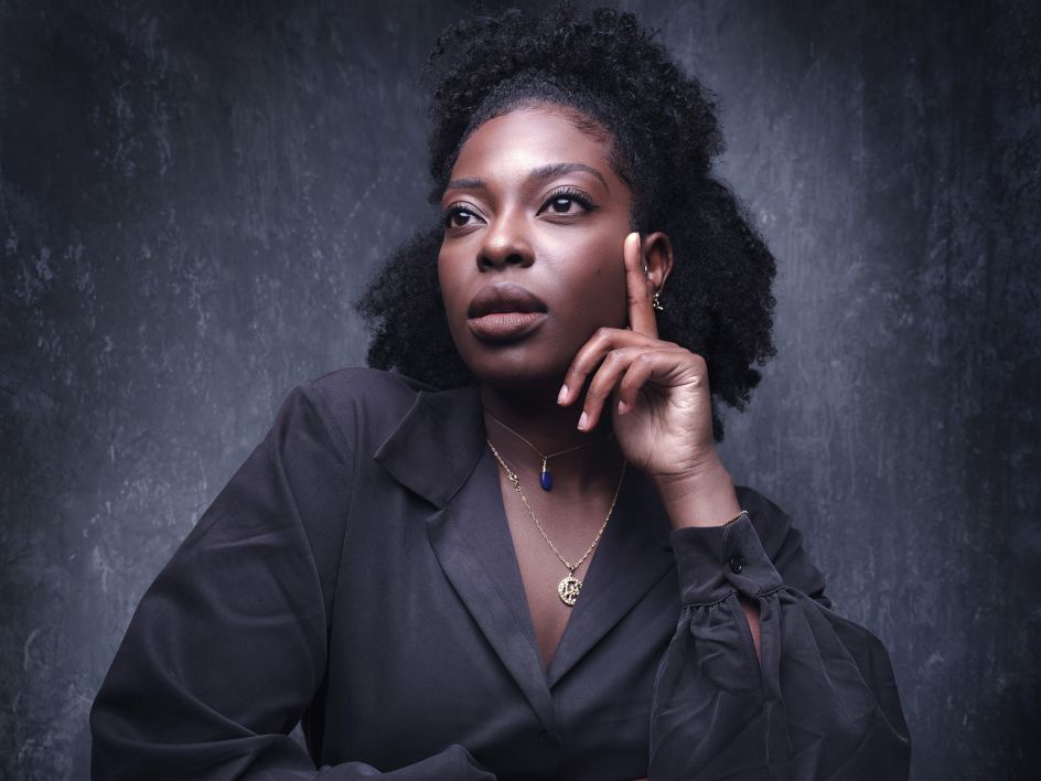 Alice Afflick-Mensah, deputy head of sound for Hamilton at the Victoria Palace theatre, London © Rankin