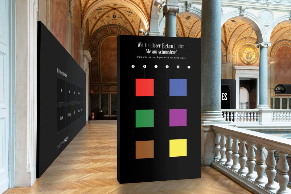 MAK exhibition view SAGMEISTER & WALSH: Beauty (rendering), 2018 © Sagmeister & Walsh, MAK/Mona Heiß