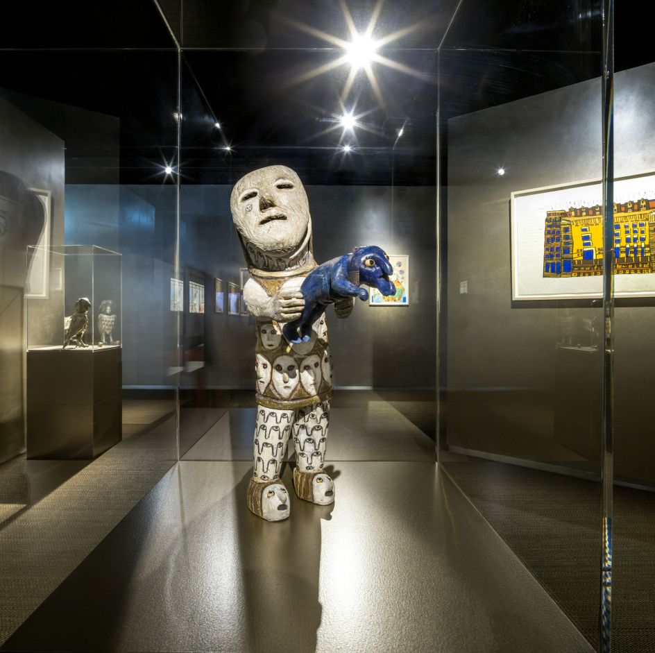 China exhibition at the Outsider Art Museum, Amsterdam. Photo: Thijs Wolzak