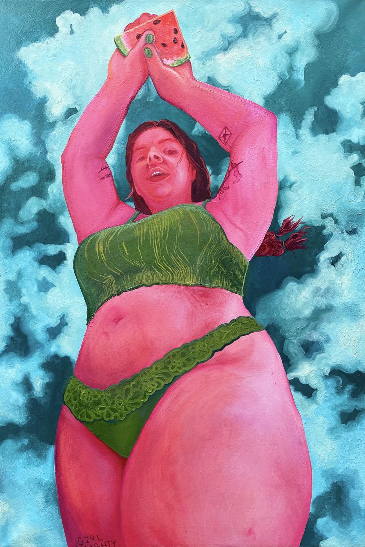 Watermelon Sugar Thighs, 2020 © Elena Redmond