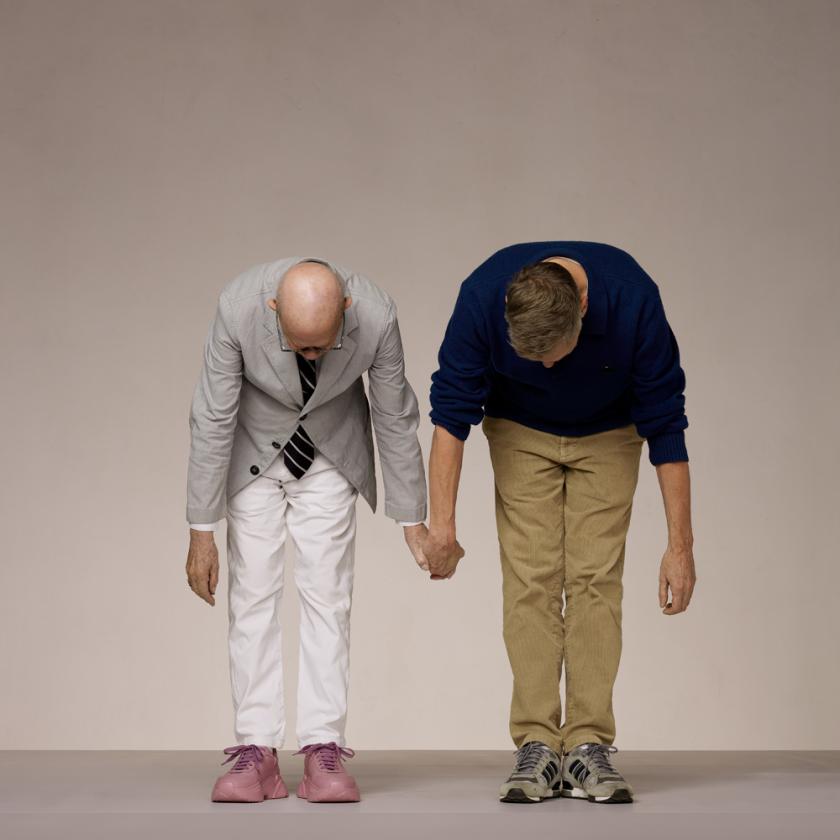 Hans van Manen and Erwin Olaf in Dance in Close-Up © Erwin Olaf