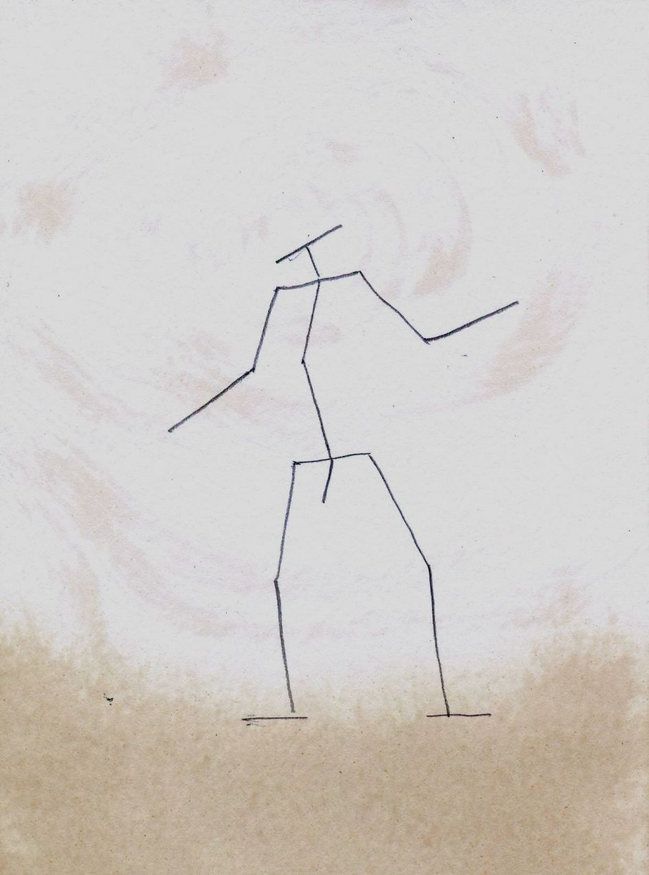 Antony Gormley, A Letter in Mind 2018