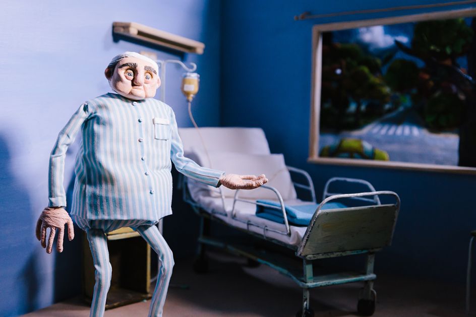 2017 Runners Up: Jiani Zhao & Emanuele Romano, MA Character Animation, ‘Stroke’. Image courtesy of MullenLowe Group