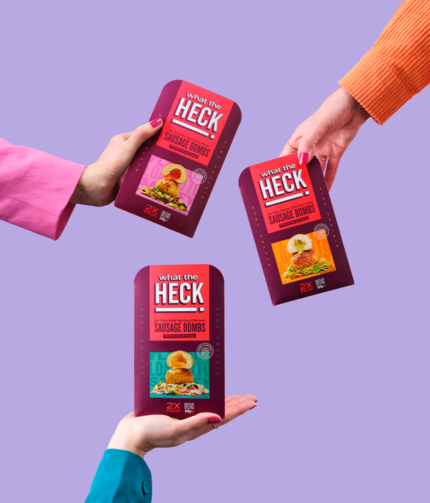 Elmwood gives healthy sausage brand HECK! a Gen Z makeover