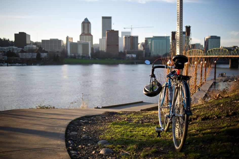Willamette River, Portland. Image courtesy of Travel Portland