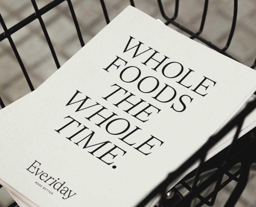 Midday's work for Everiday helps launch the whole foods brand into America
