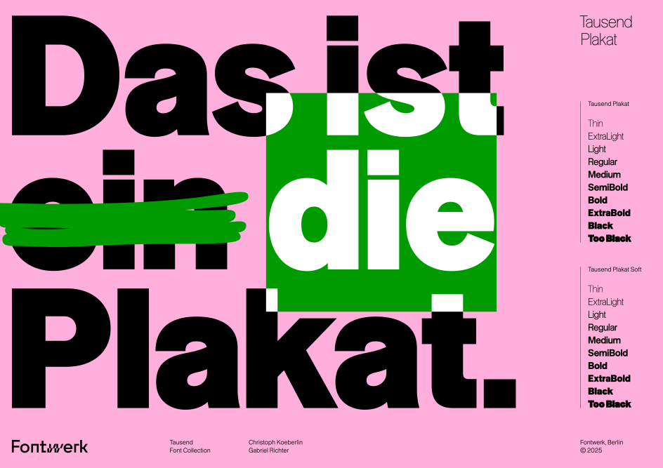 Tausend by Christoph Koeberlin and Gabriel Richter