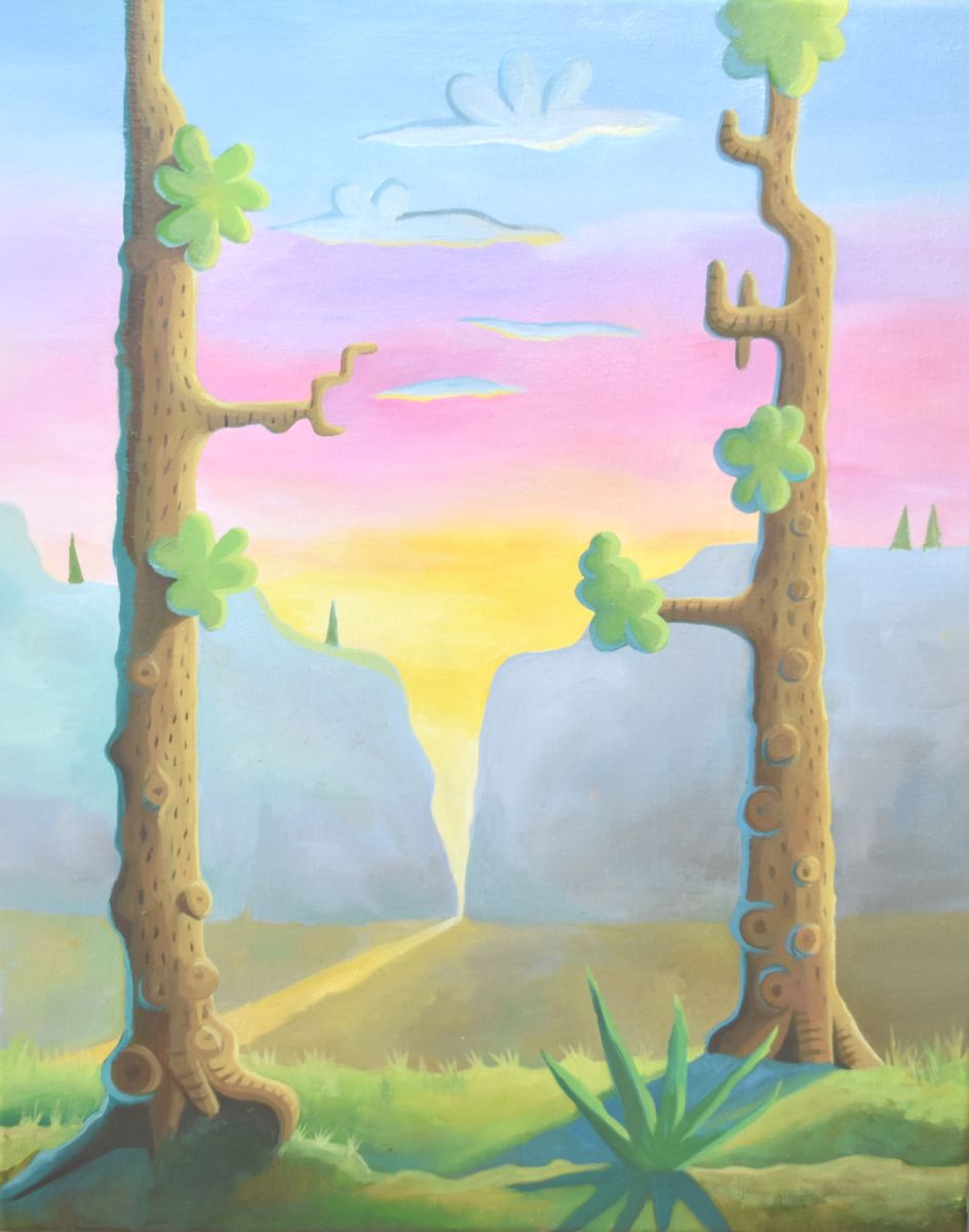 Daisy Dodd Noble, Sunset Climb. Image courtesy of the artist