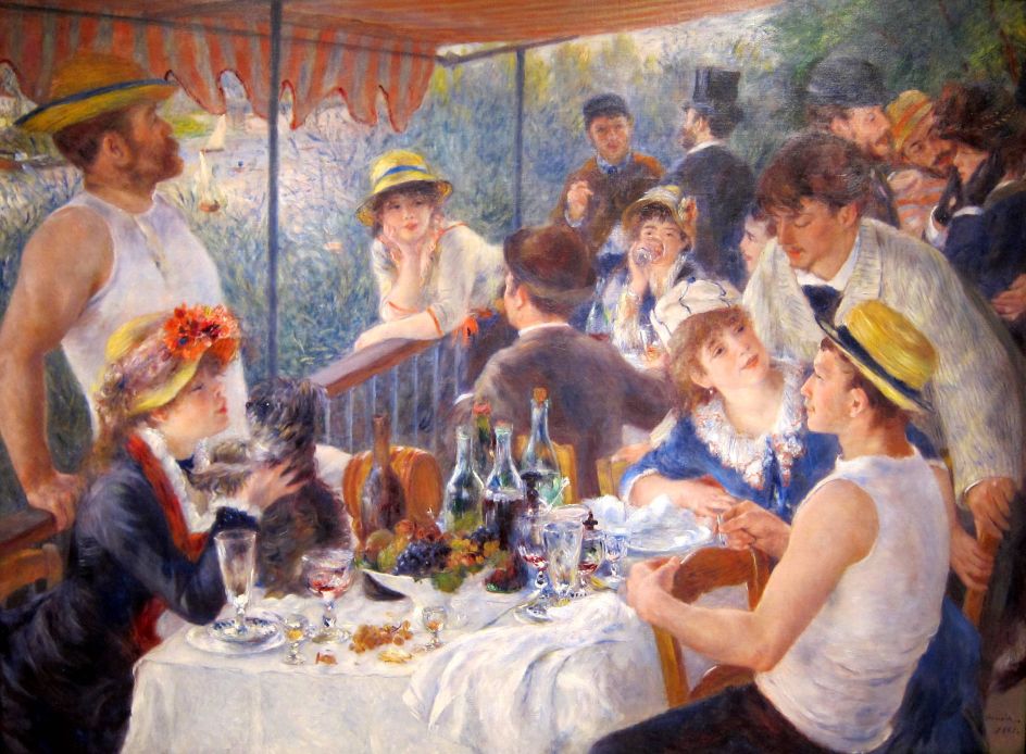 Renoir's Luncheon of the Boating Party