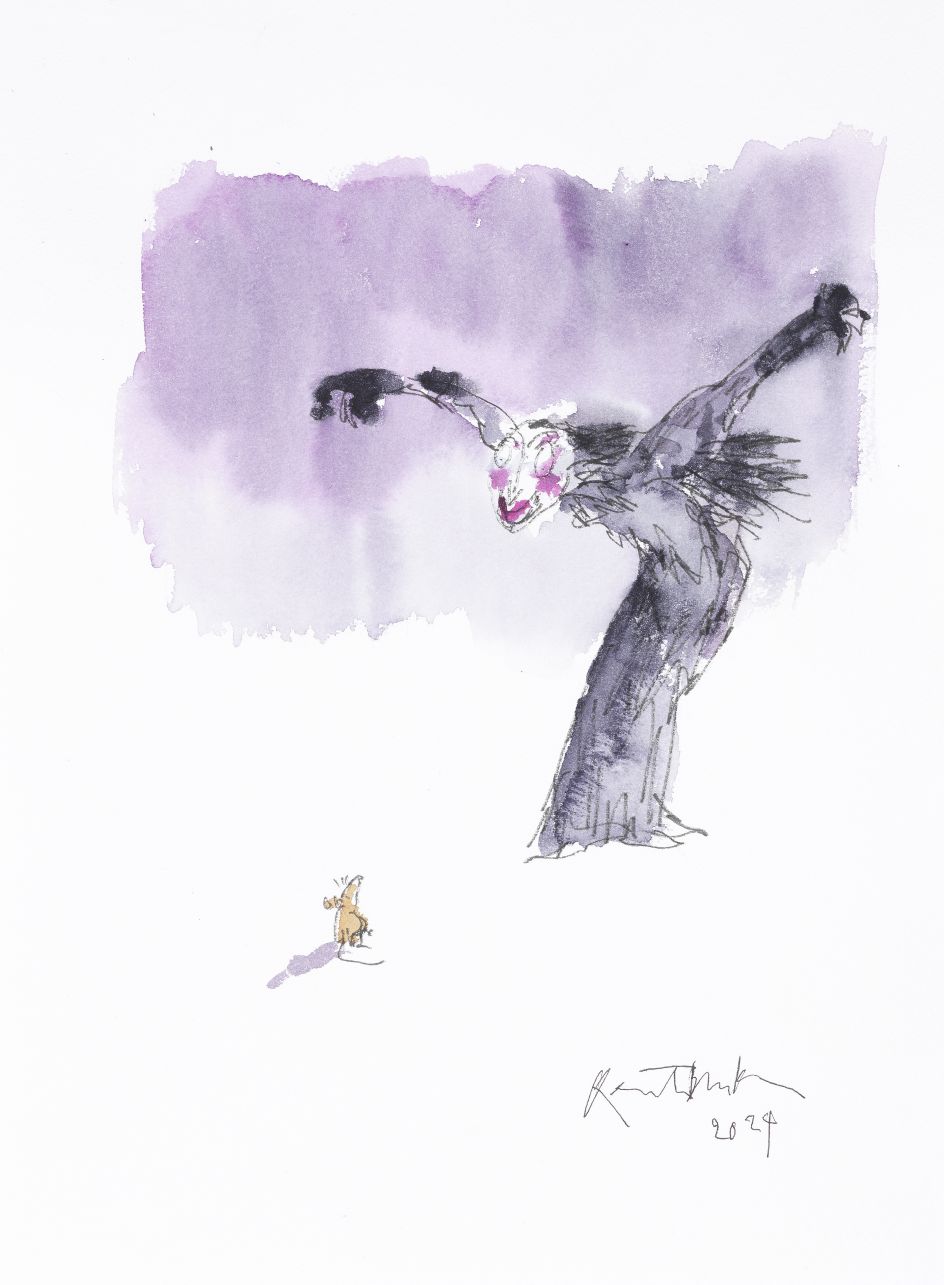 The Grand High Witch © The Roald Dahl Story Company, Quentin Blake 2024