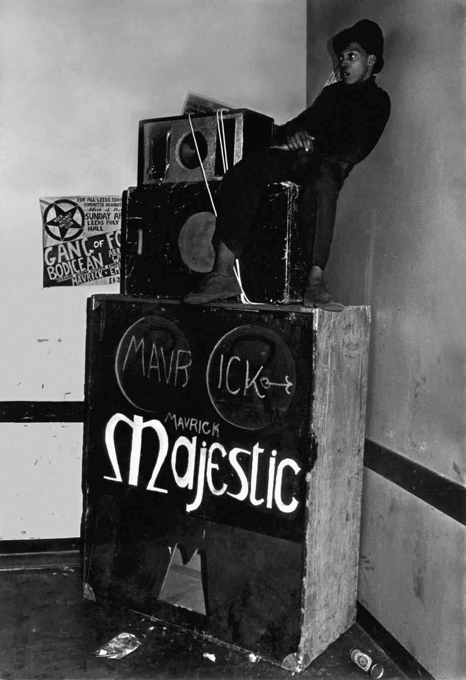 Skully Roots (Jeff Walwyn), Majestic Sounds, Militant Entertainment Tour, Leeds 1979