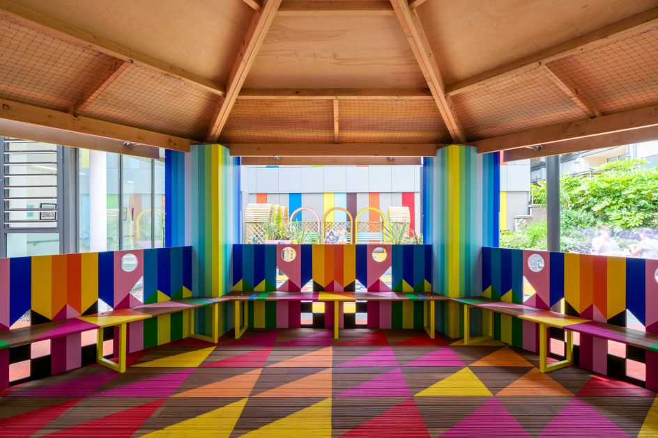 Joy Garden © Morag Myerscough. Photography: Gareth Gardner