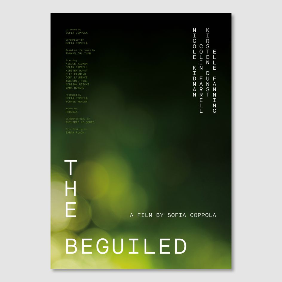 Director, Sofia Coppola © Double Bill Posters, 2021