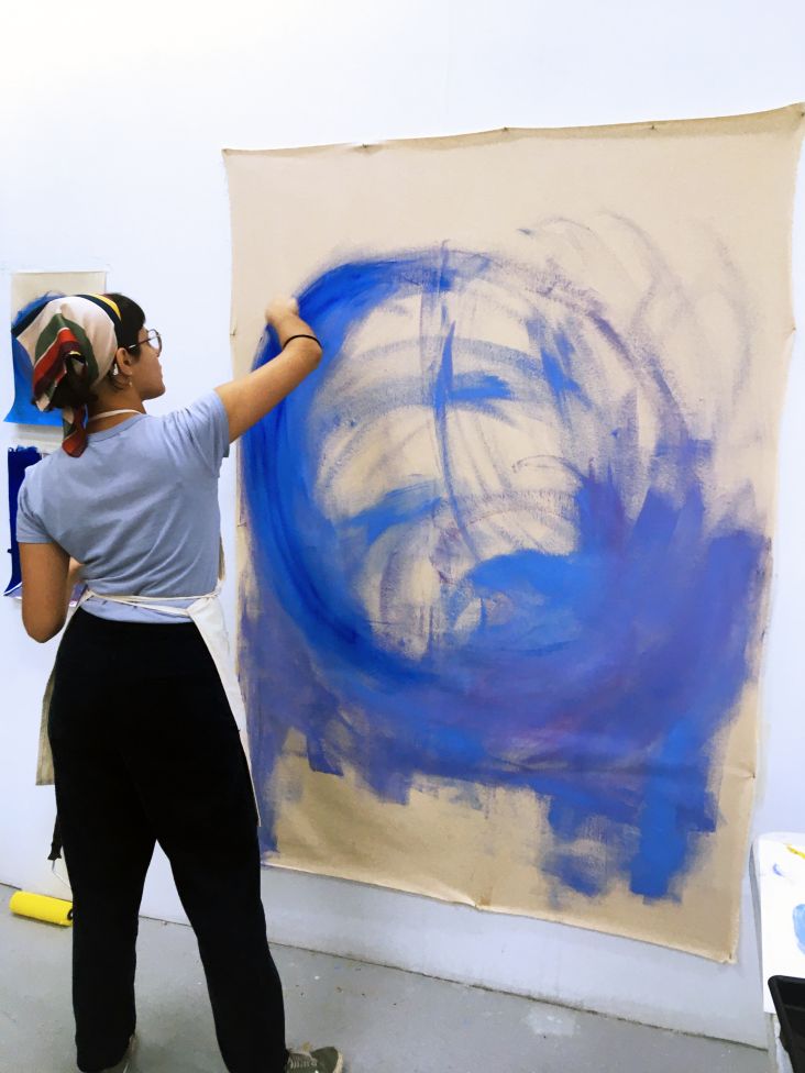 Margarida Pinheiro, MA Fine Art: Painting, Camberwell College of Arts © Francisco Timóteo