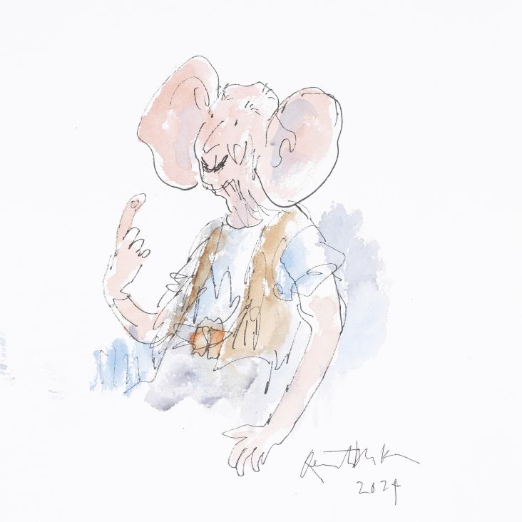 The BFG © The Roald Dahl Story Company, Quentin Blake 2024
