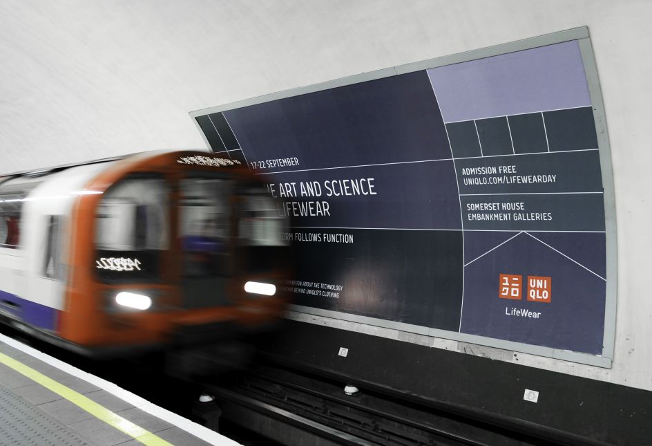 UNIQLO LifeWear at Somerset House, designed by Pentagram