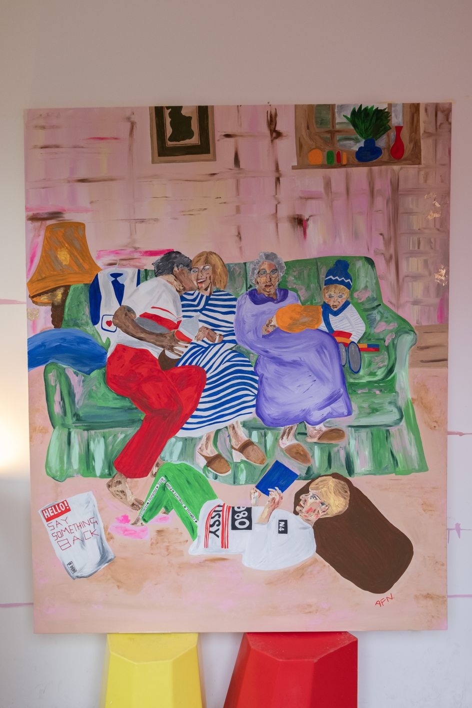 Say Something Back © Annie Frost Nicholson