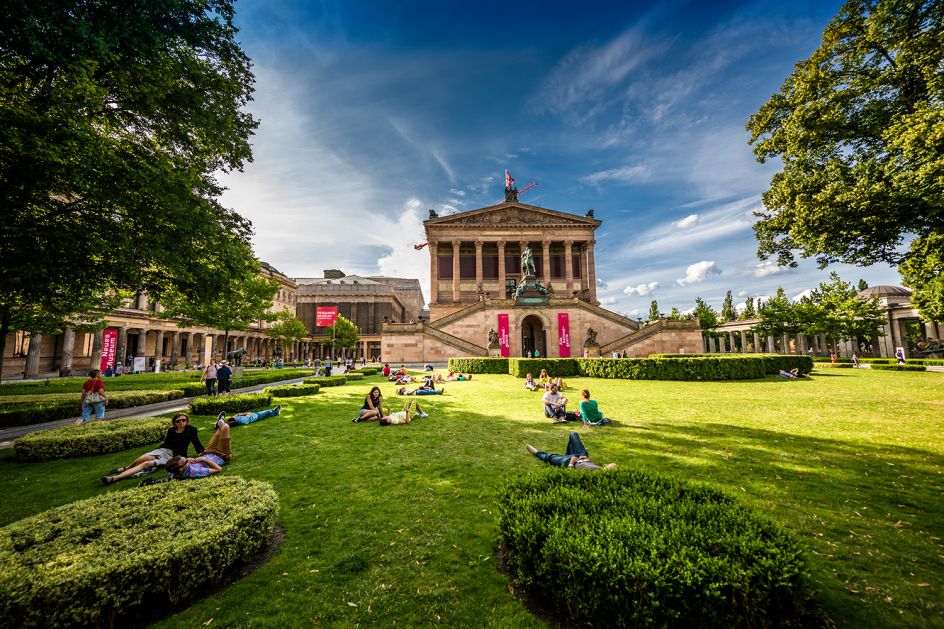 Enjoying the Museum Island in Berlin. Image licensed via Adobe Stock
