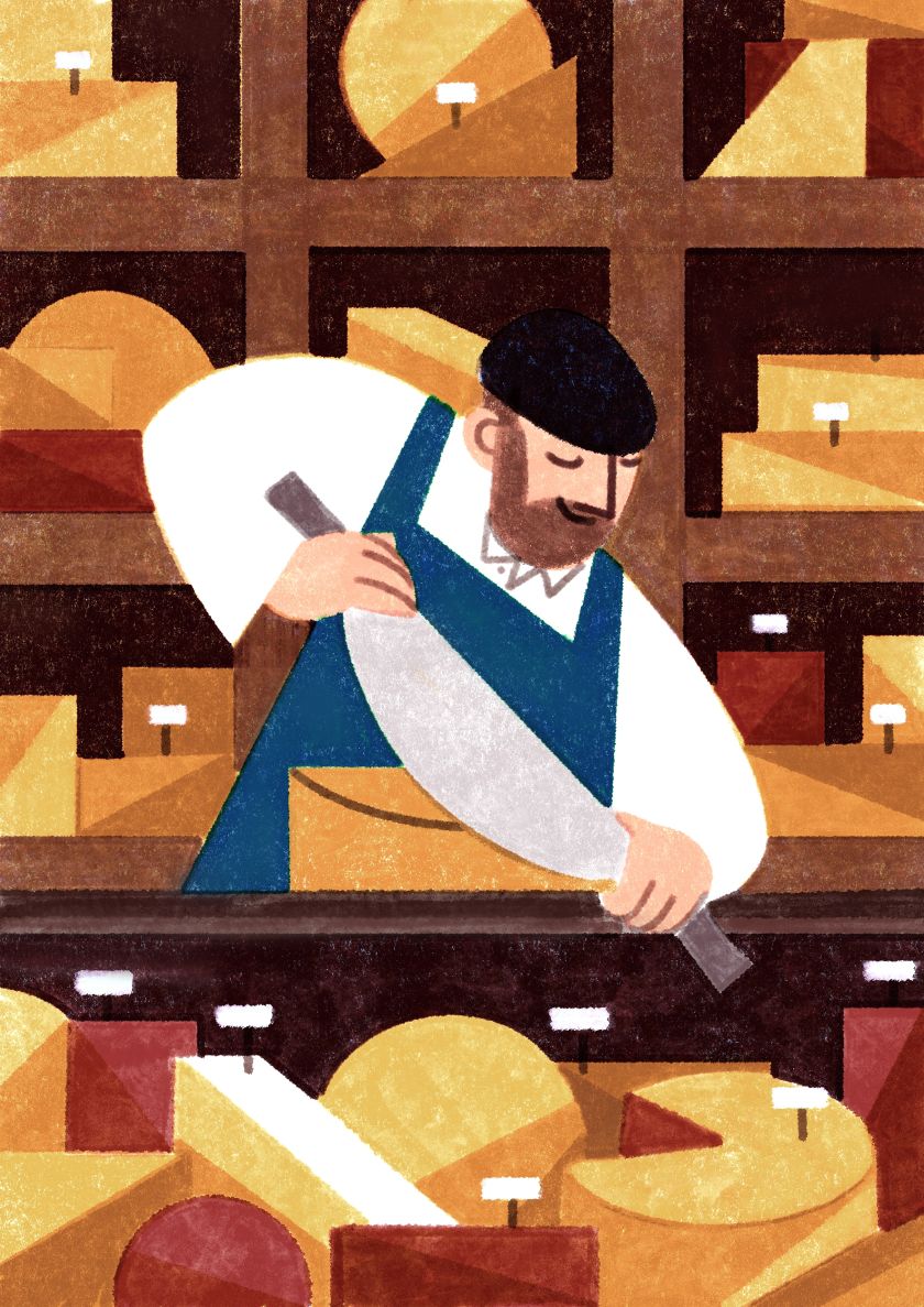 Limited palettes and forms define Molly McCammon's style, but there's no limit to this new illustrator's potential