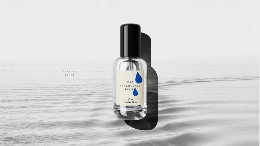 Everland applies 'candid and rugged aesthetic' to skincare brand Raw Perfection