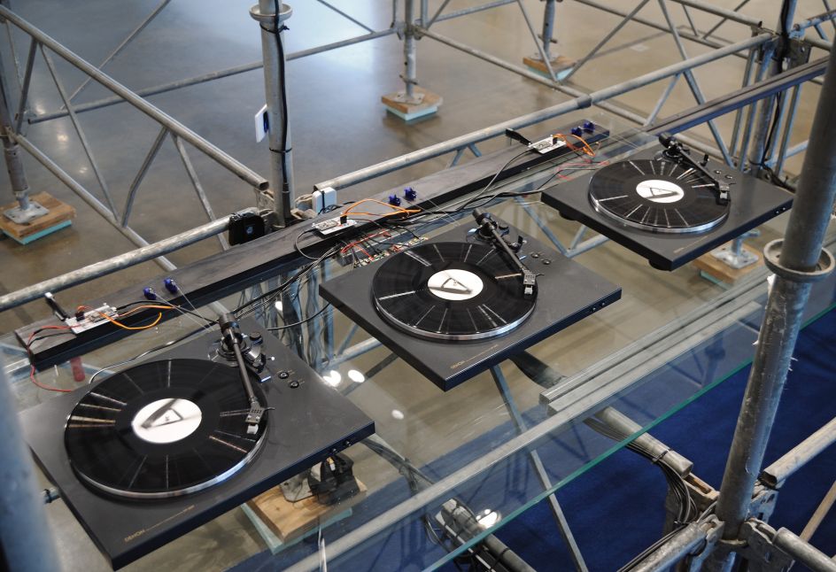 The Erasure of Everyday Time is by Artist Heather Theresa Clark. Photography: Greg Staley