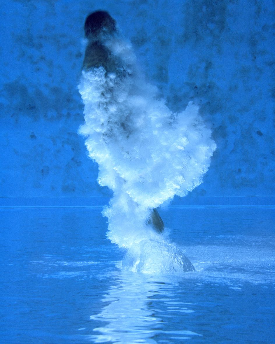Rising Diver, Florida, 2007 Courtesy: Image courtesy of Huxley-Parlour, London and Howard Greenberg, NY Copyright: Joel Meyerowitz