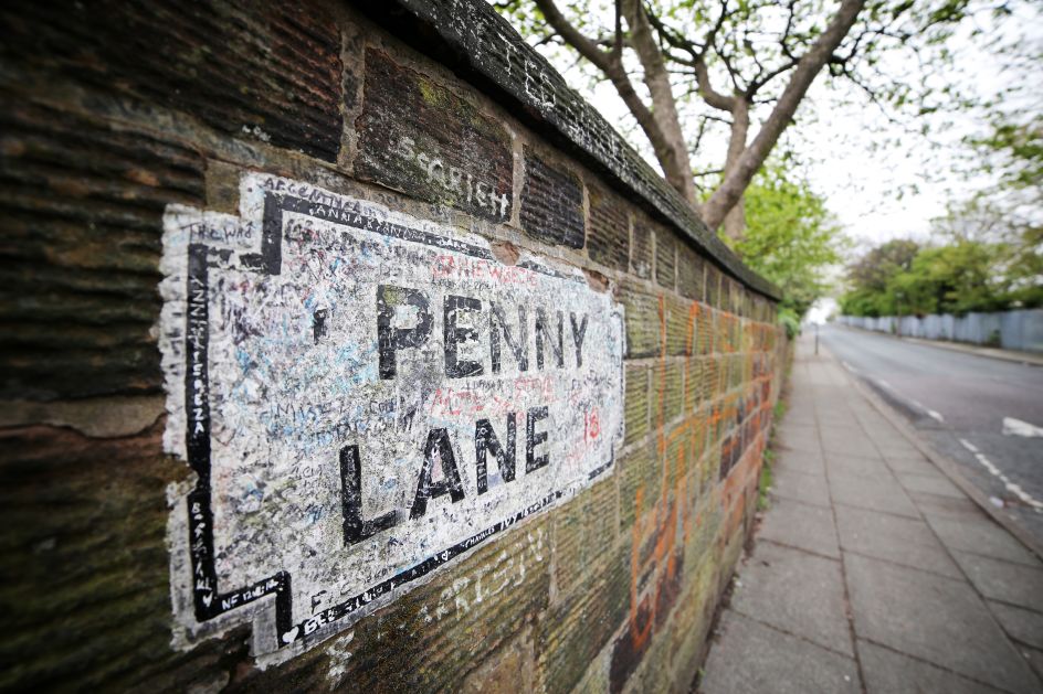 Penny Lane. Image licensed via Adobe Stock
