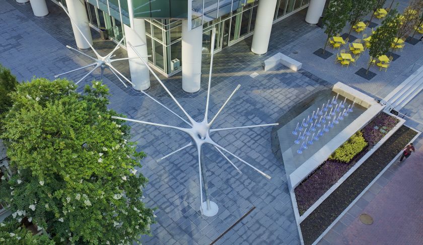 Ivan Toth Depeña's new public art captures the ethereal beauty of light