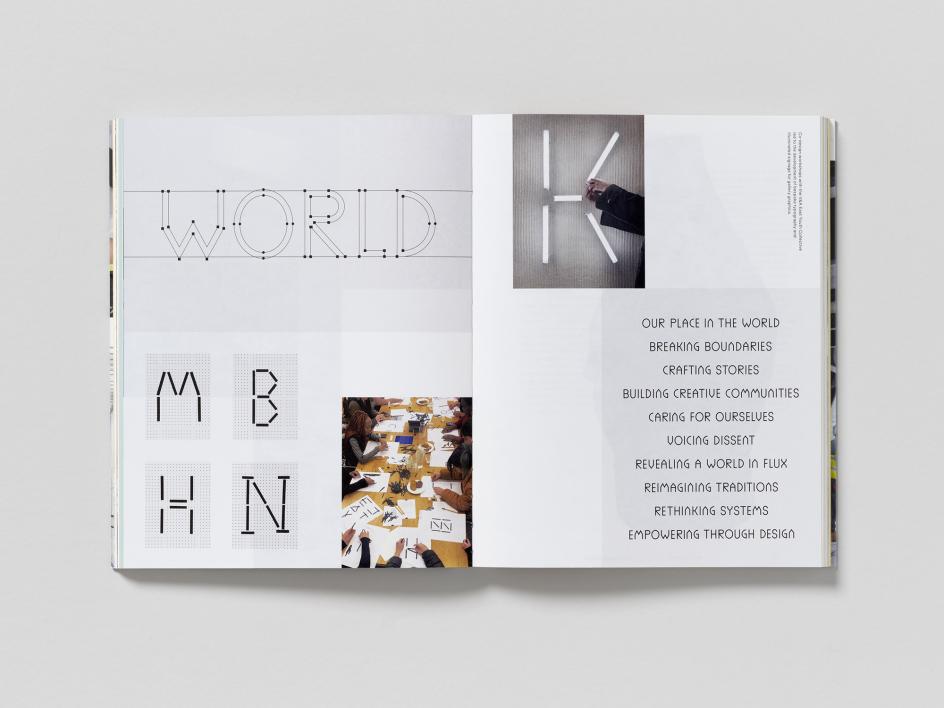 Publication design for The Making of V&A East