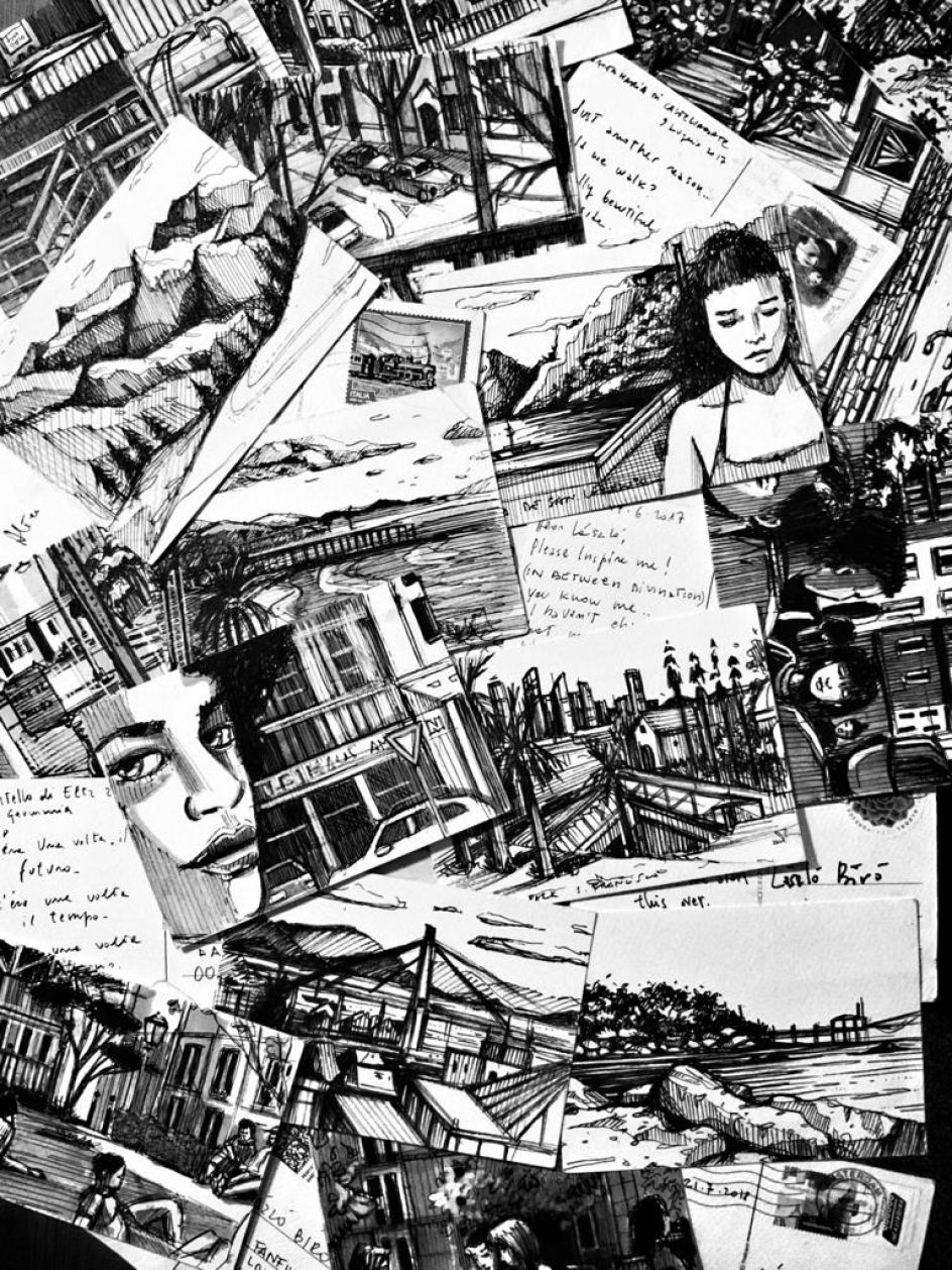 Postcards © Alice Pasquini