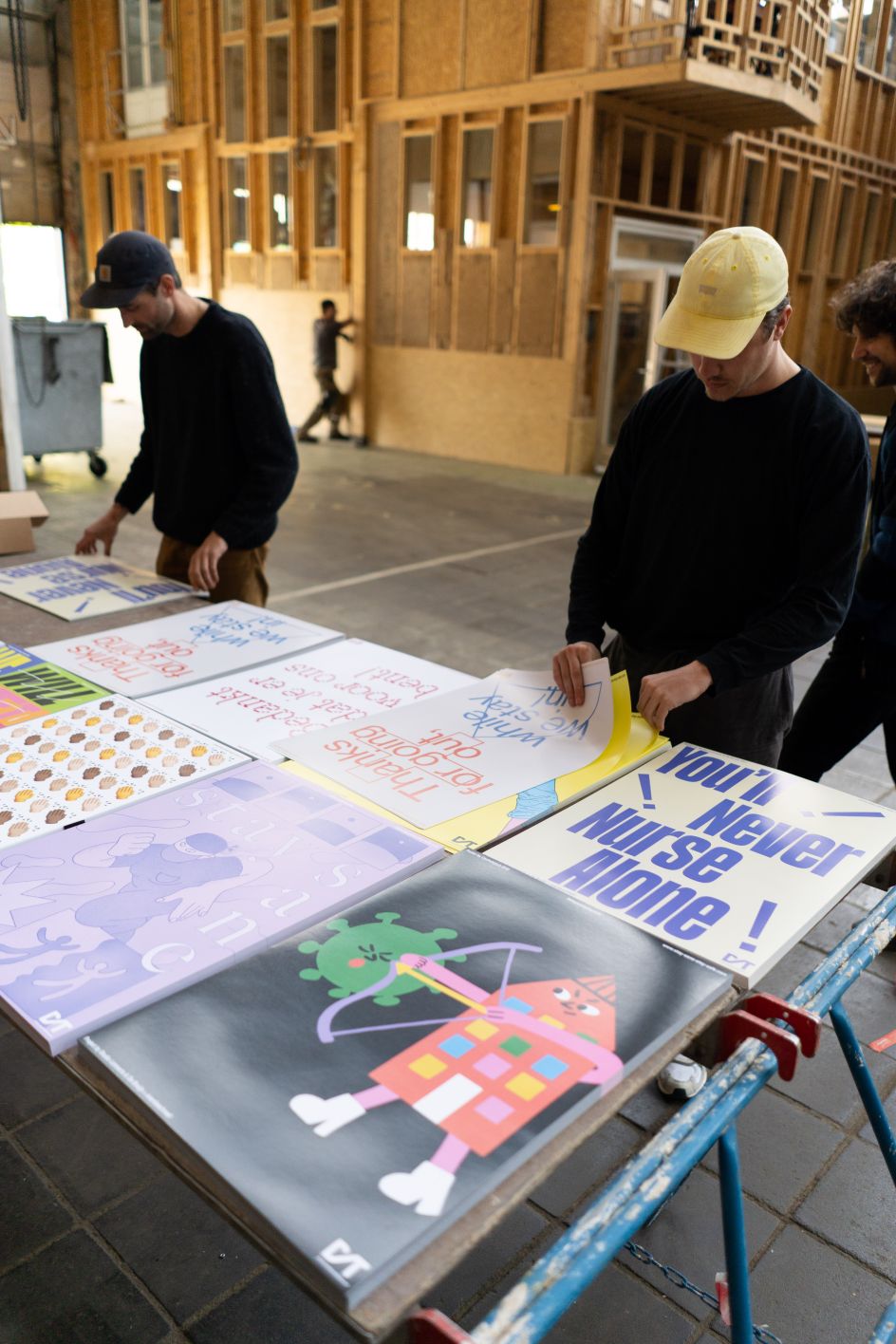 SSSS poster preparation for hospitals